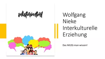 Vorschau - Stundenentwürfe - Unterrichtsmaterial: Interkulturelle Erziehung und Bildung nach Wolfgang Nieke - Stundenentwürfe - Seite 1