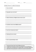 Vorschau - Arbeitsblätter - Lernposter + AB mit Fragen zum Thema "Vereine" + Lösungsblatt + Mindmap + Infografik - Seite 1
