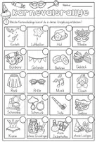 Vorschau - Arbeitsblätter - Karneval/ Fasching Arbeitsblätter Mix Deutsch für die 2. , 3. und 4. Klasse - Seite 2
