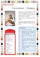 Vorschau - Arbeitsblätter - London: Writing a dialogue - shopping - Seite 3