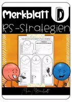 Vorschau - Arbeitsblätter - Merkblatt Rechtschreibstrategien / Fresch - Deckblatt