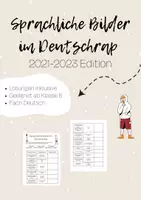 Vorschau - Arbeitsblätter - Sprachliche Bilder im Deutschrap: AKTUELL! (2022) - Deckblatt