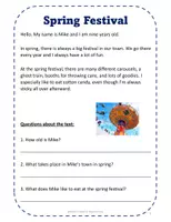Vorschau - Arbeitsblätter - Englische Kurzgeschichten: Spring and Easter Short Stories - Seite 2