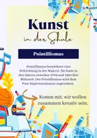 Vorschau - Stundenentwürfe - Pointillismus - Kunst in der Schule - Timothy T. - Deckblatt