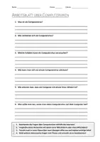 Vorschau - Arbeitsblätter - AB mit Fragen zum Thema "Computerviren" + Lösungsblatt + Mindmap + Infografik - Deckblatt