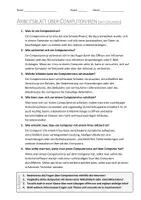 Vorschau - Arbeitsblätter - AB mit Fragen zum Thema "Computerviren" + Lösungsblatt + Mindmap + Infografik - Seite 3
