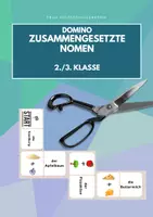 Vorschau - Spiele - Zusammengesetzte Nomen (Domino) - Deckblatt