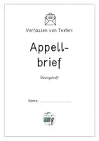 Vorschau - Arbeitsblätter - Appellbrief Übungsheft - Seite 2