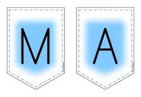 Vorschau - Poster - Wimpelkette Mathe - Seite 1