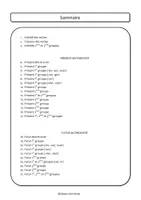 Aperçu - Feuilles d'exercices - Fichier 53 mots fléchés conjugaison CE2-CM1-CM2 - Page 1