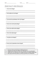 Vorschau - Arbeitsblätter - Lernplakat + AB mit Fragen zum Thema "Waage" + Lösungsblatt + Mindmap + Infografik - Seite 1