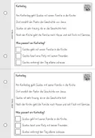 Vorschau - Arbeitsblätter - Leseheft sinnentnehmendes Lesen - Gustav feiert Ostern - Klasse 2+3 - Seite 3