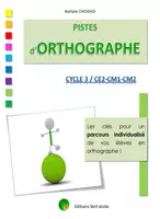 Aperçu - Feuilles d'exercices - Fichier orthographe CE2-CM1-CM2 - Page de couverture
