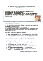 Vorschau - Arbeitsblätter - Wir gestalten unser eigenes Lapbook zum Jugendroman - Deckblatt