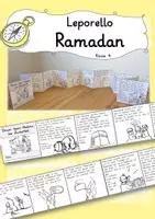 Vorschau - Arbeitsblätter - Ramadan (Zuckerfest) Leporello Ethik Grundschule Kl 4 - Deckblatt
