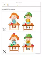 Aperçu - Feuilles d'exercices - Cahier Alimentation - Page 1