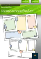 Vorschau - Arbeitsblätter - Lerncoaching - Ressourcenfinder - Deckblatt