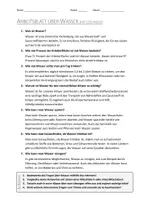 Vorschau - Arbeitsblätter - Lernposter + AB mit Fragen zum Thema "Wasser" + Lösungsblatt + Infografik - Seite 3