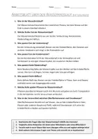 Vorschau - Arbeitsblätter - AB mit Fragen zum Thema "Wasserkreislauf" + Lösungsblatt + Infografik - Seite 2