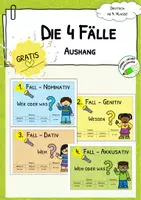 Vorschau - Poster - Die 4 Fälle - Plakate - GRATISMATERIAL - Deckblatt