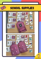 Vorschau - Arbeitsblätter - Materialpaket: Pack back to school. First days of school in enlgish. - Seite 1