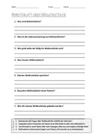 Vorschau - Arbeitsblätter - AB mit Fragen zum Thema "Wellensittich" + Lösungsblatt + Infografik - Deckblatt