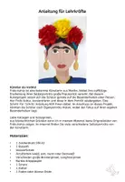 Vorschau - Mal- und Bastelvorlagen - Berühmte Künstlerinnen im Kunstunterricht der Grundschule, Materialpaket - Seite 2