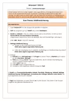 Vorschau - Stundenentwürfe - Vorbereitung Projektprüfung - Übungsprojekt - Projekt - Seite 1