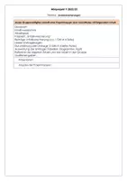 Vorschau - Stundenentwürfe - Vorbereitung Projektprüfung - Übungsprojekt - Projekt - Seite 2