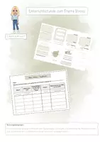 Vorschau - Stundenentwürfe - Unterrichtsstunde Thema Stress (Buddybook, PowerPoint, ...) - Deckblatt