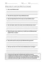 Vorschau - Arbeitsblätter - Lernplakat + AB mit Fragen zum Thema "Weltkulturerbe" + Lösungsblatt + Infografik - Seite 1
