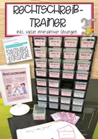 Vorschau - Fördermaterial/Inklusion - Rechtschreibtrainer - Deckblatt