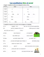 Aperçu - Feuilles d'exercices - Conjugaison : Les verbes « être » et « avoir » au présent - Page 2