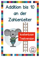 Vorschau - Fördermaterial/Inklusion - Materialpaket Addition und Subtraktion an der Zahlenleiter - Seite 1