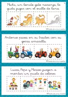 Vista previa - Refuerzo / NEE / Materiales de apoyo - Comprensión lectora manipulativa - página 2