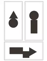 Vorschau - Spiele - Schattenbilder nachlegen - Geometrische Formen - Seite 2