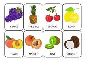 Vista previa - Juegos / Gamificación - Take one - fruits - página 1