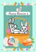 Vorschau - Mal- und Bastelvorlagen - Funny Bunnies 2. — witzige Hasen mit dreieckige Kopf - Deckblatt