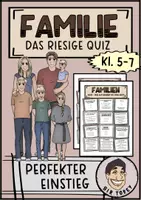 Vorschau - Quiz - Quiz zum Einstieg in das Thema Familie - Ethik - Deckblatt