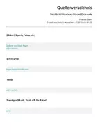Vorschau - Mal- und Bastelvorlagen - Steckbrief Hamburg GL und Erdkunde - Seite 1