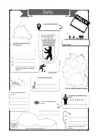 Vorschau - Arbeitsblätter - Steckbrief Berlin GL und Erdkunde - Deckblatt