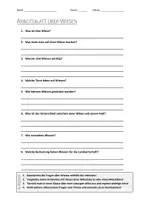Vorschau - Arbeitsblätter - AB mit Fragen zum Thema "Wiese" + Lösungsblatt + Mindmap + Infografik - Deckblatt
