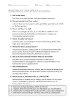 Vorschau - Arbeitsblätter - AB mit Fragen zum Thema "Wiese" + Lösungsblatt + Mindmap + Infografik - Seite 3