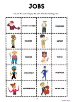 Vorschau - Spiele - Jobs 'Matching Pairs' Cards | Picture + Word Cards | Vocabulary | Games | Gruppenspiele - Seite 2