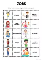Vorschau - Spiele - Jobs 'Matching Pairs' Cards | Picture + Word Cards | Vocabulary | Games | Gruppenspiele - Seite 3