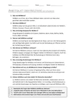 Vorschau - Arbeitsblätter - AB mit Fragen zum Thema "Wildtiere" + Lösungsblatt + Infografik - Seite 2