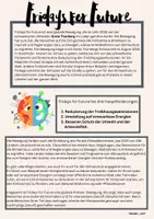 Vorschau - Arbeitsblätter - Fridays for Future- Klimaschutz - Seite 1