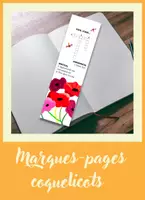 Aperçu - Apprentissages en autonomie - Marque-pages « lire, c’est… » illustration fleurs rouges - Tous niveaux - Page de couverture