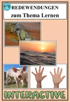 Vorschau - Arbeitsblätter - SPARPAKET: Übungen zu über 70 deutschen Redewendungen - als PDF & Word - Seite 1