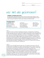 Vorschau - Arbeitsblätter - Texterstellung - und analyse: ChatGPT vs Mensch - Seite 3